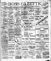 Ross Gazette Thursday 07 August 1913 Page 1