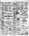 Ross Gazette Thursday 04 September 1913 Page 1