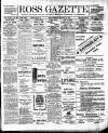 Ross Gazette Thursday 15 January 1914 Page 1