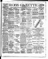 Ross Gazette Thursday 25 February 1915 Page 1