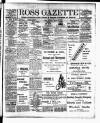 Ross Gazette Thursday 25 March 1915 Page 1