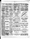 Ross Gazette Thursday 29 July 1915 Page 1