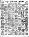 Hamilton Herald and Lanarkshire Weekly News Friday 28 January 1898 Page 1