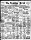 Hamilton Herald and Lanarkshire Weekly News Friday 05 August 1898 Page 1