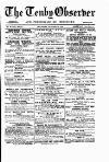 Tenby Observer Thursday 13 October 1870 Page 1