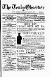 Tenby Observer Thursday 01 October 1874 Page 1
