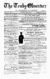 Tenby Observer Thursday 27 July 1876 Page 1