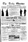 Tenby Observer Thursday 21 October 1886 Page 1