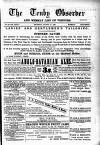 Tenby Observer Thursday 11 August 1887 Page 1