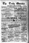 Tenby Observer Thursday 17 November 1887 Page 1