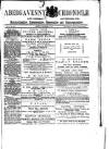 Abergavenny Chronicle Saturday 27 September 1873 Page 1