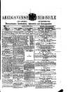 Abergavenny Chronicle Saturday 10 January 1874 Page 1