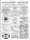 Abergavenny Chronicle Friday 09 January 1880 Page 1