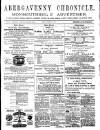 Abergavenny Chronicle Friday 06 February 1880 Page 1