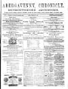 Abergavenny Chronicle Friday 20 February 1880 Page 1