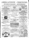 Abergavenny Chronicle Friday 22 October 1880 Page 1
