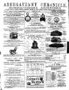 Abergavenny Chronicle Friday 15 July 1881 Page 1