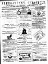 Abergavenny Chronicle Friday 15 September 1882 Page 1