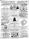 Abergavenny Chronicle Friday 27 October 1882 Page 1