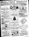 Abergavenny Chronicle Friday 17 November 1882 Page 1