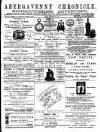 Abergavenny Chronicle Friday 23 November 1883 Page 1
