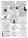 Abergavenny Chronicle Friday 11 January 1884 Page 1