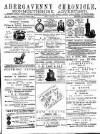Abergavenny Chronicle Friday 25 January 1884 Page 1