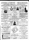Abergavenny Chronicle Friday 01 February 1884 Page 1