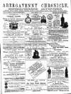 Abergavenny Chronicle Friday 29 February 1884 Page 1