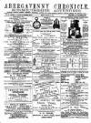 Abergavenny Chronicle Friday 31 October 1884 Page 1