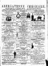 Abergavenny Chronicle Friday 04 September 1885 Page 1