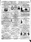Abergavenny Chronicle Friday 09 October 1885 Page 1