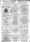 Abergavenny Chronicle Friday 23 September 1887 Page 1