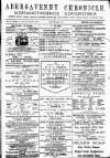 Abergavenny Chronicle Friday 07 October 1887 Page 1