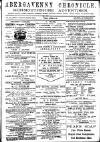 Abergavenny Chronicle Friday 14 October 1887 Page 1