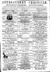 Abergavenny Chronicle Friday 20 January 1888 Page 1