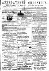Abergavenny Chronicle Friday 23 March 1888 Page 1