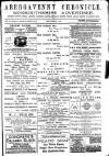 Abergavenny Chronicle Friday 01 February 1889 Page 1