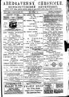 Abergavenny Chronicle Friday 08 February 1889 Page 1
