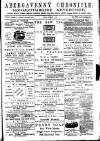Abergavenny Chronicle Friday 08 November 1889 Page 1