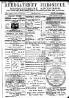 Abergavenny Chronicle Friday 03 January 1890 Page 1