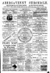 Abergavenny Chronicle Friday 28 November 1890 Page 1