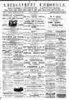 Abergavenny Chronicle Friday 08 January 1897 Page 1