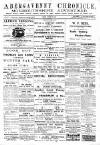 Abergavenny Chronicle Friday 22 January 1897 Page 1