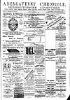 Abergavenny Chronicle Friday 20 January 1899 Page 1