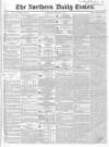 Northern Daily Times Thursday 06 October 1853 Page 1