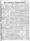 Northern Daily Times Monday 07 November 1853 Page 1