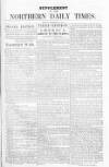 Northern Daily Times Monday 06 February 1854 Page 1