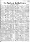 Northern Daily Times Wednesday 30 August 1854 Page 1