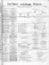 Northern Daily Times Wednesday 04 November 1857 Page 1